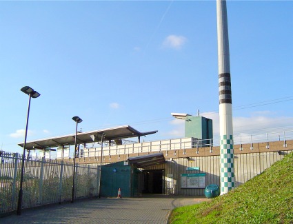 Pudding Mill Lane Tube Station, London